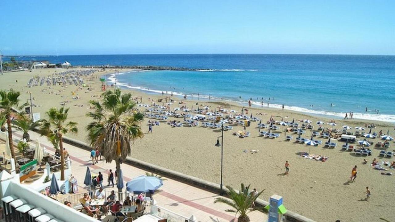 Fabulous 2-Bedroom Apartment Right On The Beach Of Los Crstianos Арона Экстерьер фото